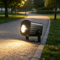 En promotion : Projecteur LED Fresnel 10W COB à zoom, lumière blanche chaude, pour théâtre, studio, mariage, scène, projecteur LED Blinder