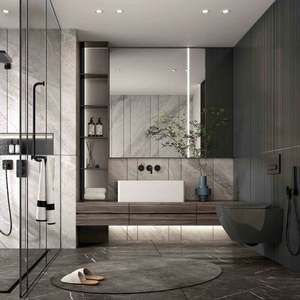 เฟอร์นิเจอร์บ้านสไตล์โมเดิร์นมินิมอล ปรับแต่งได้ ผลิตจากไม้ สำหรับห้องนั่งเล่นและห้องครัว  ผู้ผลิตเฟอร์นิเจอร์สำหรับอพาร์ตเมนต์ - Product Image 4