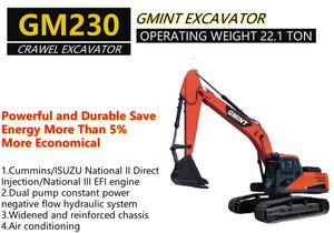 Excavadora nueva GMINT, excavadora de 23 toneladas, pala frontal hidráulica, excavadora <span class=keywords><strong>Doosan</strong></span> - Product Image 6