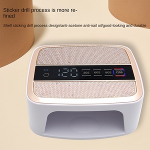 Lampe à ongles UV LED sans fil 168W, alimentée par batterie, séchage rapide du vernis gel pour manucure professionnelle - Product Image 5