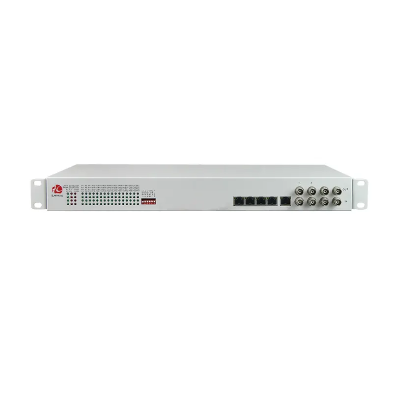 Fctel Telepon Suara Fxsfxo Melalui E1 PCM Multiplekser 60 Port Fxs Fxo Mux