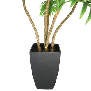 <span class=keywords><strong>Mini</strong></span> <span class=keywords><strong>palmier</strong></span> artificiel de 105 cm <span class=keywords><strong>en</strong></span> <span class=keywords><strong>pot</strong></span> avec 42 feuilles, plante tropicale réaliste pour la décoration de la maison, du bureau, de l'hôtel, du restaurant - Product Image 2