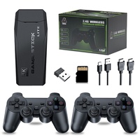 Console de jeu transfrontalière M8 Home TV Arcade double lecteur avec double contrôleur sans fil EU Plug Type PSP inspiré