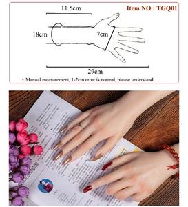 Tianxinji — Mannequin féminin en Silicone <span class=keywords><strong>platine</strong></span>, modèle de main féminin réaliste, pliable, pour la formation en Nail Art, haute qualité - Product Image 6
