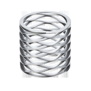 Rondelle de compression ondulée miniaturisée multicouche en acier inoxydable sur mesure pour roulement - Product Image 4