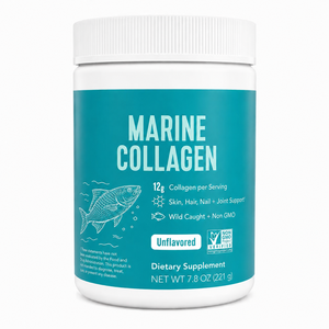 Collagene Marino Idrolizzato in Polvere, Integratore <span class=keywords><strong>per</strong></span> Pelle, Capelli, Unghie e <span class=keywords><strong>Articolazioni</strong></span>, con Effetto Sbiancante e Illuminante - Product Image 1