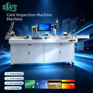 Máquina de marcado láser UV para lectura/escritura de tarjetas con chip RFID/NFC inteligentes, verificación de datos con sistema de seguimiento y carga MES. - Product Image 1