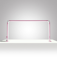 BIN nouveauté Salon de beauté 48W pliable carré bureau lampe de Table demi-lune ongles LED UV Led réglable lampe à ongles