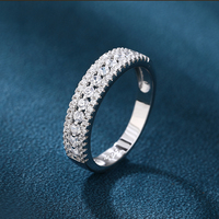 Elegante 925 sterling zilveren zirkoon trendy eeuwigheid ring en oorringen set voor vrouwen luxe bruids bruiloft sieraden cadeau