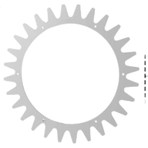 Piezas de cortacésped robótico para jardín, 2 uds., picos antideslizantes, TLYA-01 para cortacésped SA / SC / SE / MR - Product Image 2