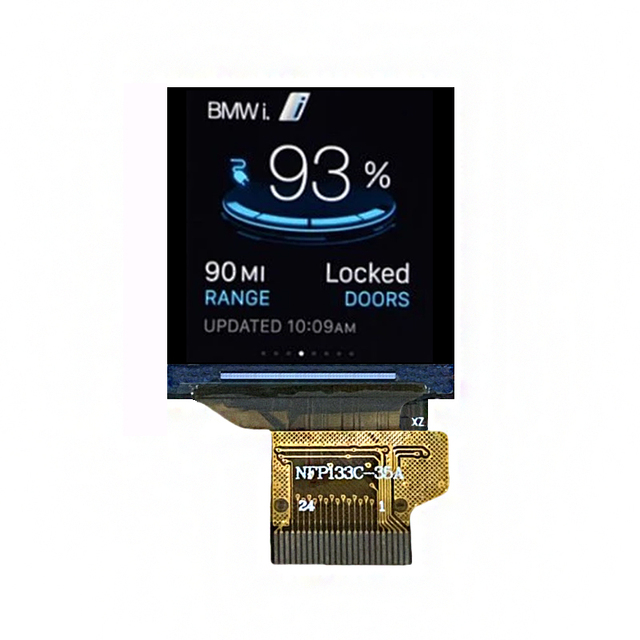 Sunshine Readable 1.3 Inch Full Color LCD Display with 240x240 Resolution 24 Pin Touch Panel IPS TFT ST7789 IC SPI Interface