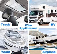 Support de parabole Starlink Mini 2026 amélioré à 4 ventouses, hauteur réglable, fixation rapide, pour toit de camping-car, en ABS