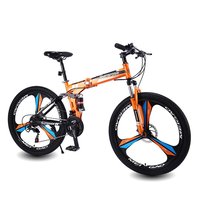 Vélo de montagne pliable au prix d'usine, vélos de montagne pour hommes/vélos de montagne pliables en acier au carbone/vélos de descente de 26 pouces et 29 pouces