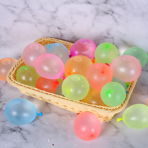 Ballons à eau automatiques ronds, couleurs mates, en émulsion, pour jeux aquatiques en extérieur, jouet d'été pour enfants - Product Image 1