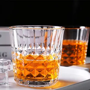 Espresso Welt billige Arten benutzer definierte Logo Tassen Lieferant recycelt 300ml Großhandel Whisky Glas Tasse