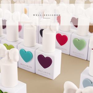 58 Farben Herz Set Rüstung Öl kleber Macaron Farbe Liebe Flasche Display Weißes Licht Therapie Nagel Salon Special <span class=keywords><strong>Gel</strong></span> Kit - Product Image 3
