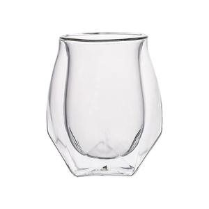 แก้วไวน์แก้วกาแฟบูร์บองแก้วเอสเพรสโซ่รูปเพชรใสเป็นมิตรต่อสิ่งแวดล้อมรูปทรงเรขาคณิต - Product Image 5