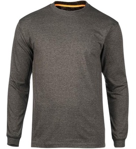Camisas de Manga Larga para Hombre UVBAN, Mezcla de Poliéster/Algodón, Color Gris Jaspeado, Protección UPF 50, Transpirables, Antibacterianas, Tallas Grandes - Product Image 1