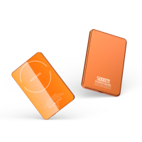 Batterie externe magnétique sans fil à charge rapide en alliage d'aluminium ultra-mince avec affichage lumineux, 15W 20W 5000mAh, pour téléphone et écouteurs