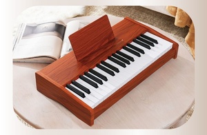 Piano Digital de Madera de 37 Teclas al por Mayor, Órgano Eléctrico Portátil, Instrumentos Musicales, Piano Electrónico con Luz para Niños - Product Image 5