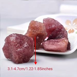 Adornos de gránulos pequeños de piedra cruda de cuarzo <span class=keywords><strong>fresa</strong></span> natural, Piedra difusora de aromaterapia de paisaje. - Product Image 2