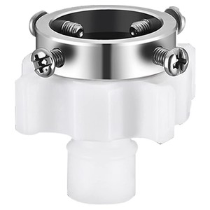 Connecteur de robinet d'eau pour lave-linge, 25 mm, en plastique, connexion rapide pour tuyau d'arrosage, installation facile - Product Image 1
