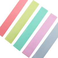 Bandas de Resistencia de Látex para Yoga con Logotipo Personalizado, Bandas Elásticas Antideslizantes para Ejercicio, Juego de Bandas de Estiramiento para Gimnasio y Deportes, OEM