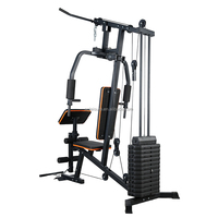 Ensemble de musculation à domicile, système d'entraînement multifonctionnel à domicile, machine à câbles, équipement de fitness multi-gym