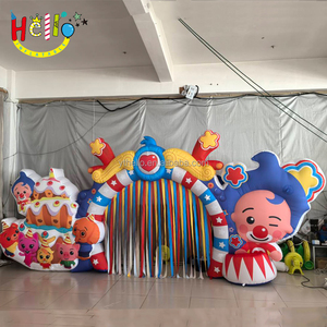 Tổ chức sự kiện trang trí <span class=keywords><strong>Inflatable</strong></span> phim hoạt hình vòm plim plim Đảng trang trí sân khấu <span class=keywords><strong>Inflatable</strong></span> nền vòm - Product Image 2