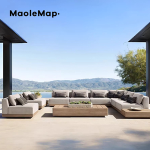 Mobilier d'extérieur en aluminium Canapé nordique Piscine Patio Jardin Sets Lounge Chair Modern Luxury Italian Terrace Hotel Beach Loungers - Product Image 4