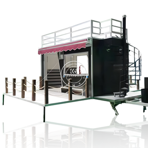 Caja de coche contenedor modificada 2025, nuevo concepto de exhibición de coche contenedor, barra de contenedor de envío de lujo, restaurante de comida rápida - Product Image 5