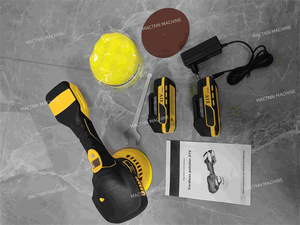 Polisseuse de voiture sans fil professionnelle sans balais 21V 150mm personnalisable avec support OEM - Product Image 6