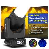 SHTX Hochwertige Sharpy Beam 295W 14R Moving Head Lichtanlage mit Doppelprisma für Nachtclub Disco Bar DJ 295W Bühnen-Moving-Lights
