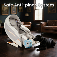 Fauteuil de massage 4D MSTAR en plastique ABS écologique pour soins personnels, en vente