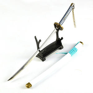 Espada Samurai del Guardián de la Isla de Ghost of <span class=keywords><strong>Tsushima</strong></span>, 26 cm, Artesanía Totalmente Metálica, Regalo Masculino, Espada de Cosplay, Accesorio Coleccionable, Espada Iaii - Product Image 1