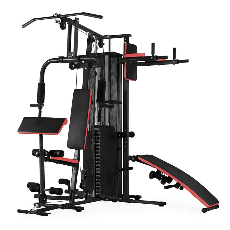 ES-409 multi strength fitness 4 station home gym equipment,home gym equipment, multi station fitness