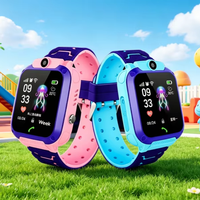 Q12 Baby-Smartwatch, 2G-Netzwerk, IPS-Bildschirm, SOS-Ortung, Temperaturmessung, Kalender, lange Akkulaufzeit