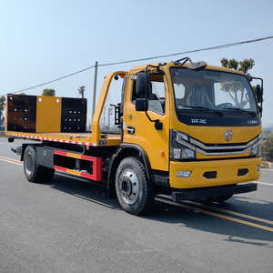 Camión de Rescate de 5 Toneladas Dongfeng, Grúa de Plataforma Plana, Equipo de Remolque de Alta Resistencia para Transporte de Vehículos - Product Image 2