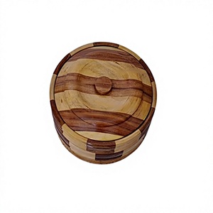 กล่องเก็บชาปาติเครื่องครัวทำด้วยมือทำจากไม้ขนาดโต๊ะสั่งทำได้ - Product Image 1