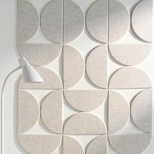 Panneau d'isolation acoustique en fibre <span class=keywords><strong>de</strong></span> polyester, feutre semi-circulaire auto-adhésif, décoration murale, <span class=keywords><strong>fond</strong></span> <span class=keywords><strong>de</strong></span> <span class=keywords><strong>mur</strong></span>, <span class=keywords><strong>mur</strong></span> <span class=keywords><strong>photo</strong></span>, 25-30 dB - Product Image 2