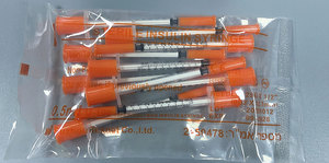 <span class=keywords><strong>Jeringa</strong></span> <span class=keywords><strong>de</strong></span> <span class=keywords><strong>Insulina</strong></span> Desechable Médica <span class=keywords><strong>de</strong></span> 1 ml con Aguja Regular, U-40/U-100, Esterilizada con Óxido <span class=keywords><strong>de</strong></span> Etileno - Product Image 4