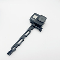Tige d'extension en métal pour caméra sportive de haute qualité 8,5 cm 16,5 cm 20 cm 25 cm 30 cm, support de casque en alliage d'aluminium pour le cyclisme