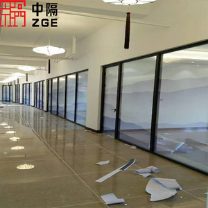 Подвижная перегородка для конференц-зала, временная настенная перегородка, алюминиевая рама, Звуконепроницаемая подвижная настенная Складная раздвижная перегородка - Product Image 2