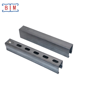 Perfil em C de Aço Preto Q235 1-5/8 X 1-5/8 para Uso em Construção - Product Image 1