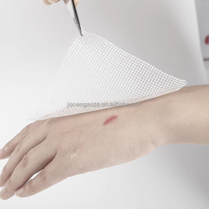 Pansement en gaze non stérile à la <span class=keywords><strong>vaseline</strong></span> 5x5cm, non adhérent, imprégné de pétrolatum, ISO - Product Image 5