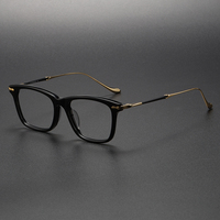 M2049 2023 dernier rétro à la mode lumière bleue bloquant les montures de lunettes lunettes transparentes montures optiques en acétate de titane