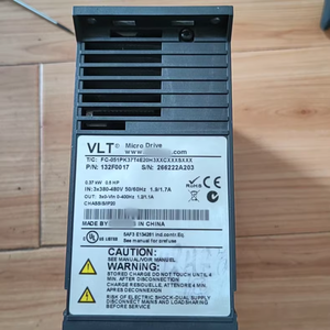 อินเวอร์เตอร์ 132F0017 รุ่น FC-051PK37T4E20H3XXCXXXSXXX ไดรฟ์ FC-51 (PK37) 0.37 กิโลวัตต์/0.50 สำหรับอุปกรณ์ไฟฟ้าสามตัว - Product Image 4
