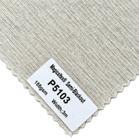 Tissu pour stores enrouleurs semi-occultants à rayures fines MagicalTex P5100 en polyester
