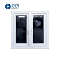 Fenêtres à battants en PVC/UPVC en verre trempé sur mesure, insonorisées, avec moustiquaires, pour maisons – Approvisionnement direct usine