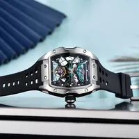 Montre automatique de luxe PAGANI DESIGN pour homme, nouvelle collection, mouvement transparent Alien Hollow Back, verre saphir YS018